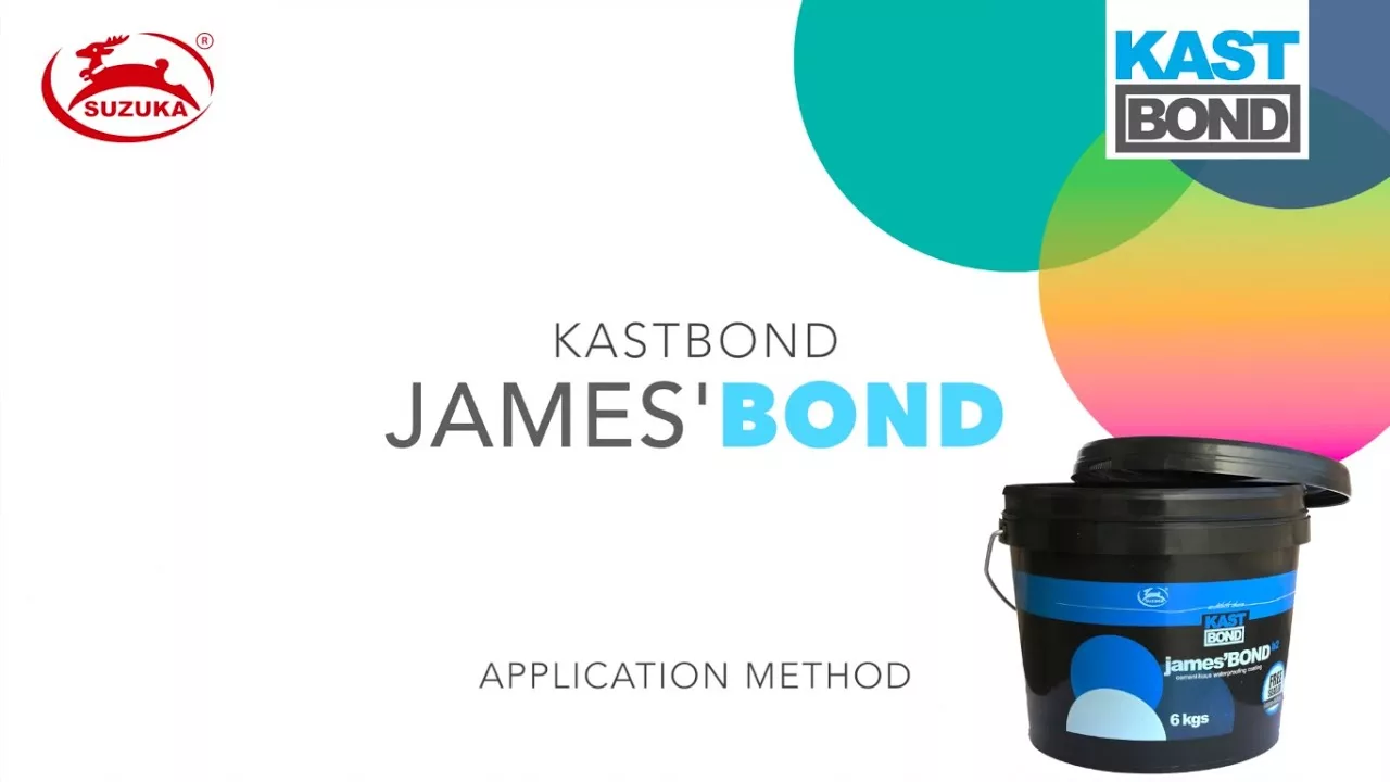 james'BOND Waterproofing Application Method