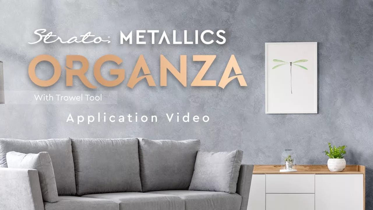 Strato® Metallics Organza with Trowel (SMO)