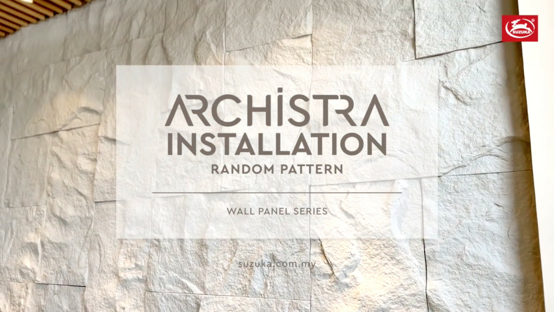 SUZUKA® Archistra Installation - Random Pattern