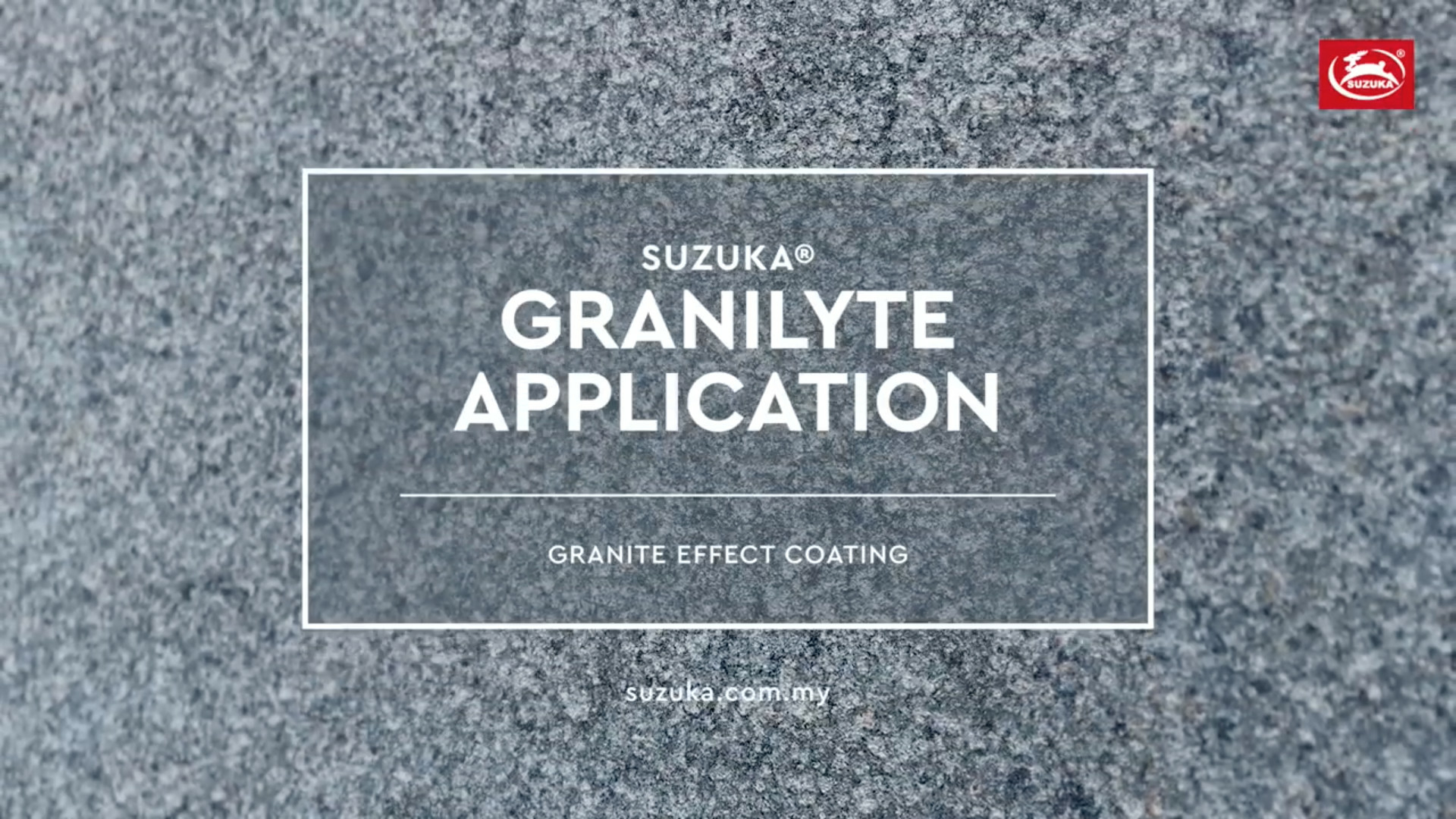 SUZUKA® Granilyte Application 