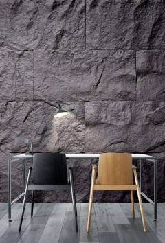 Office,Interior,With,Black,Metal,Table,And,Two,Wooden,Chairs